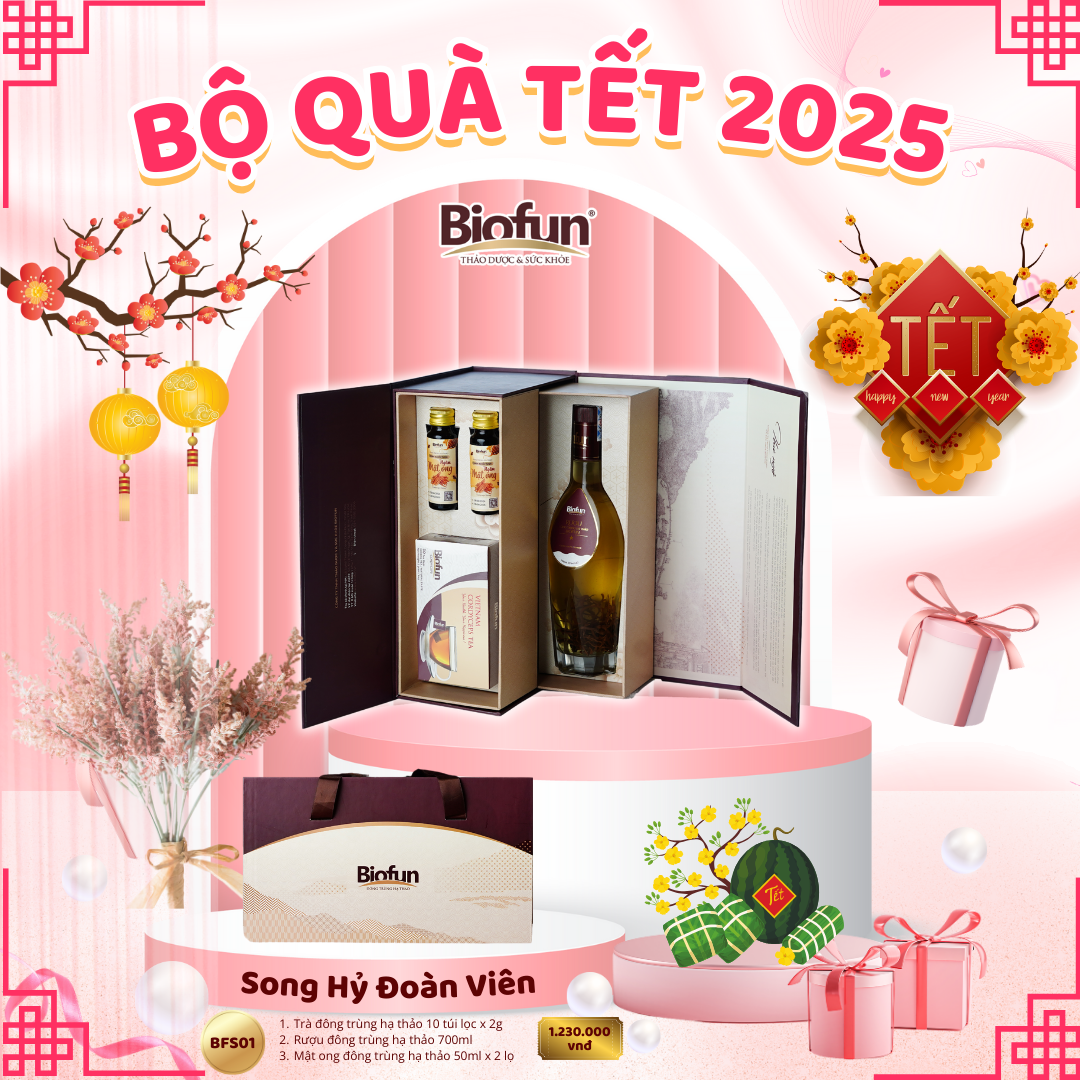 Bộ Quà Tặng Tết 2025 – Song Hỷ Đoàn Viên BFS01